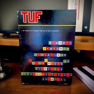 Vtg 1967 TUF Game Of Mathematics Avalon Hill Board Game Homeschool COMPLETE